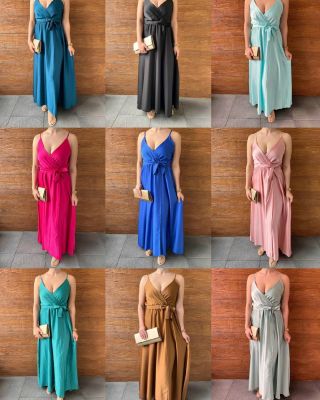 Saténové šaty na každou příležitost 🩵🩷🖤🤎💚💙🖤 #saty #spolecenskesaty #satenovesaty #damskamoda #damskeobleceni #justclothesczsk